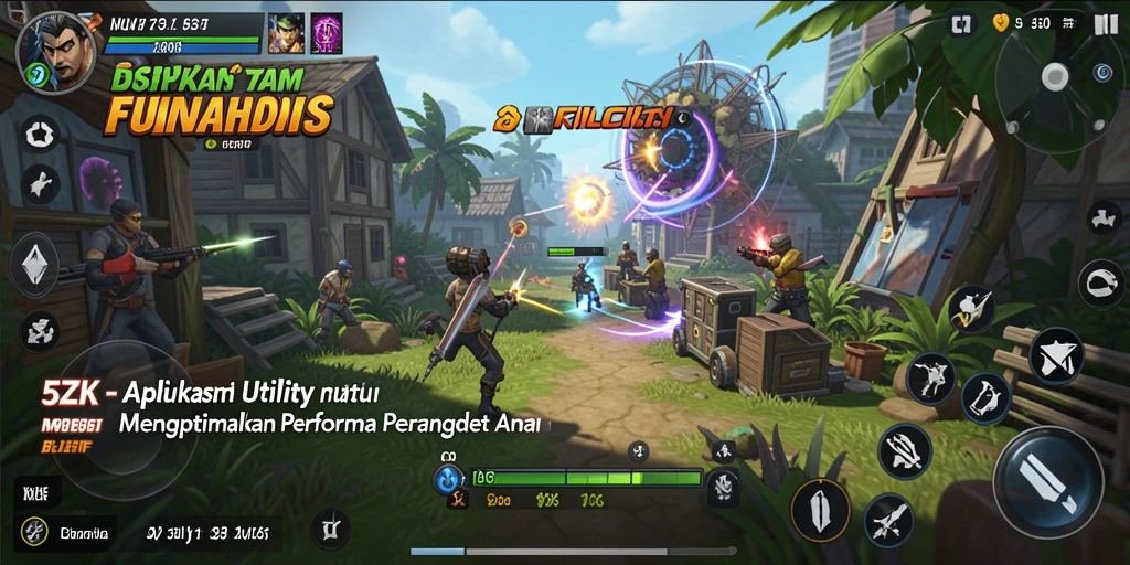 Screenshot utama 5ZK menunjukkan antarmuka aplikasi Utility yang user-friendly.
