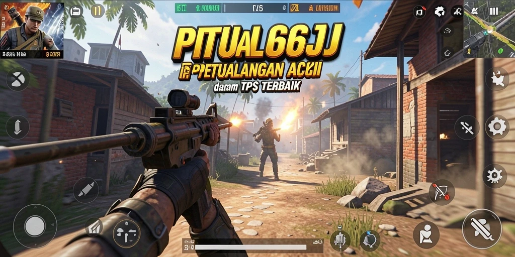 Tampilan gameplay TPS yang menarik dan penuh aksi.