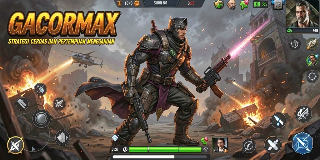 Tampilan gameplay GACORMAX yang menegangkan dan strategis.