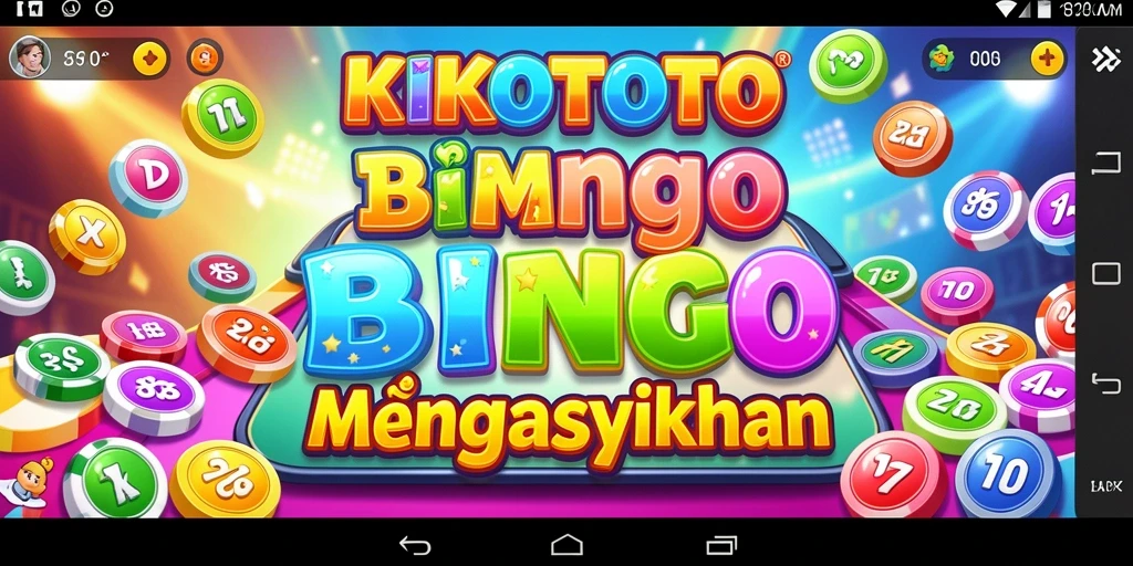 Gameplay KIKOTOTO menampilkan suasana seru permainan Bingo.