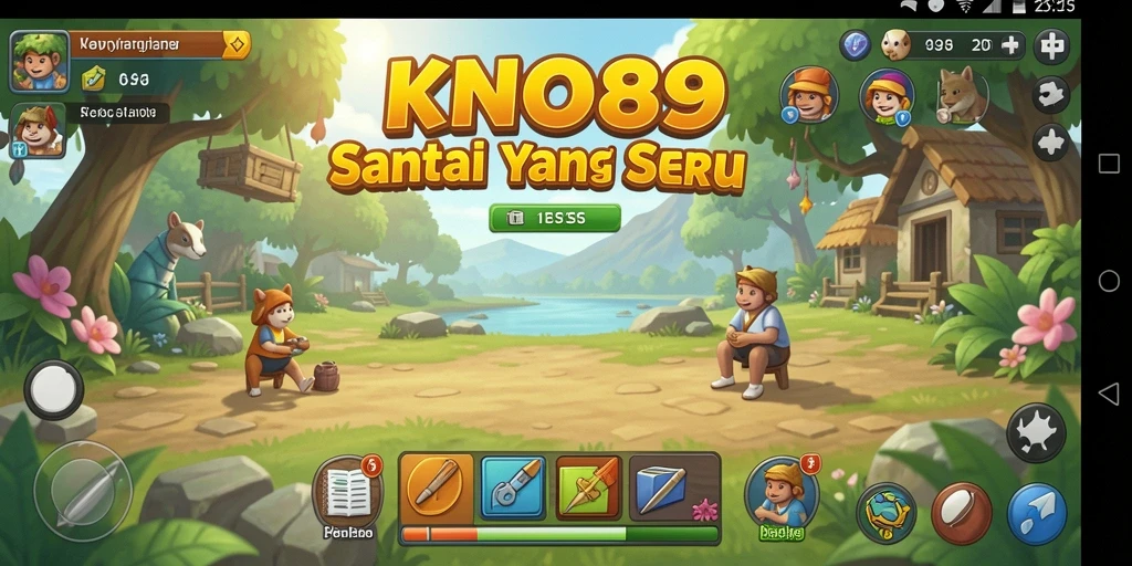 Tampilan gameplay KNO89 yang menarik dan penuh warna.