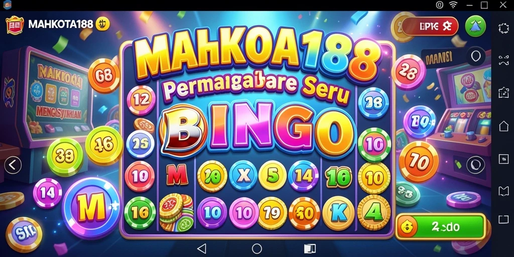 Tampilan gameplay seru dalam MAHKOTA188 dengan interaksi pemain yang aktif.