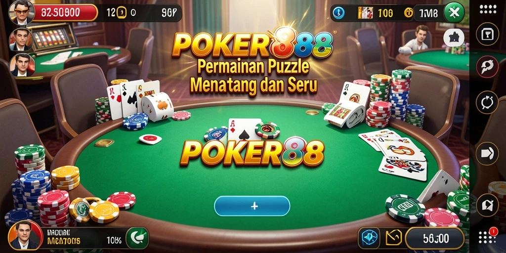 Tampilan gameplay POKER88 yang penuh tantangan dan keseruan.
