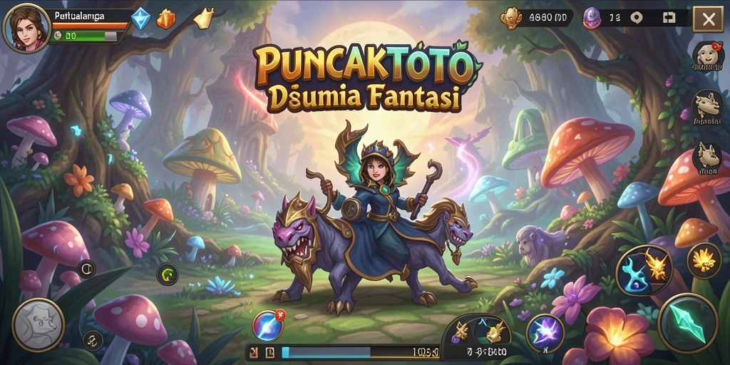 Screenshot PUNCAKTOTO menampilkan aksi seru dalam petualangan.