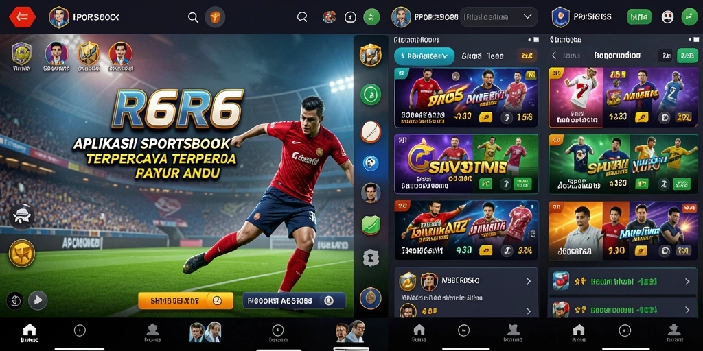 Tampilan gameplay R6R6 menampilkan aksi taruhan yang menarik dan interaktif.