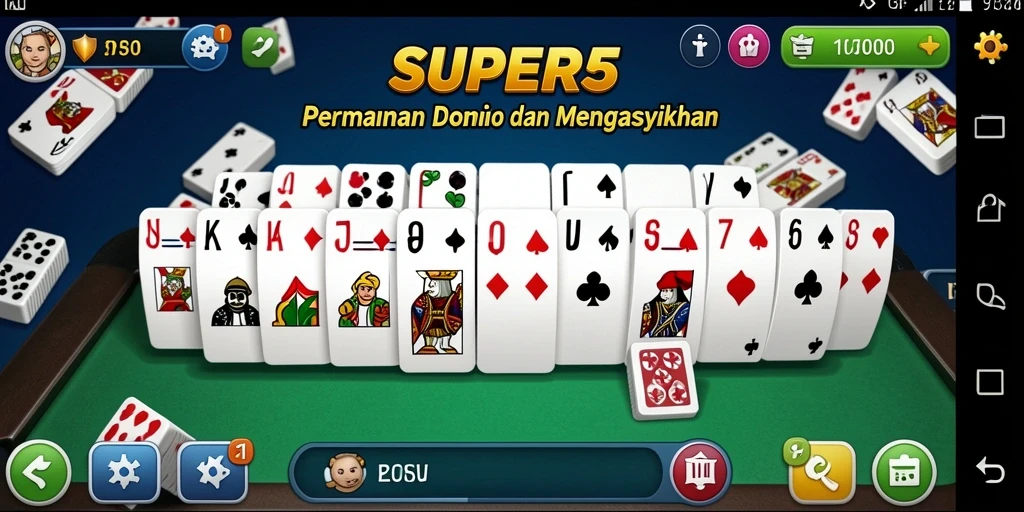 Tampilan gameplay seru di SUPER5 dengan grafis menawan.