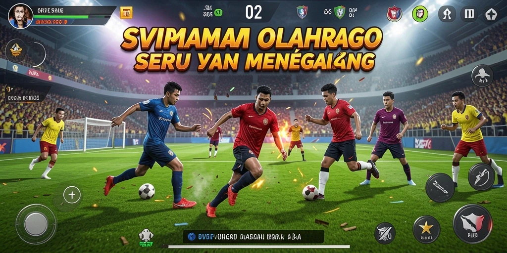 Tangkapan layar utama <strong>SVIP2</strong> menampilkan gameplay yang seru dan interaktif dalam olahraga.
