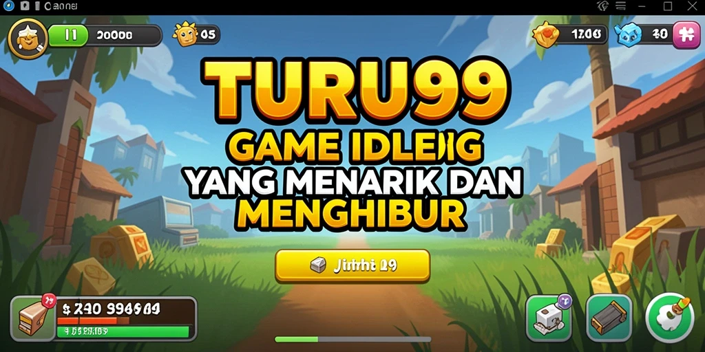 Tampilan gameplay seru dan menarik dari TURU99 saat bermain Idle.